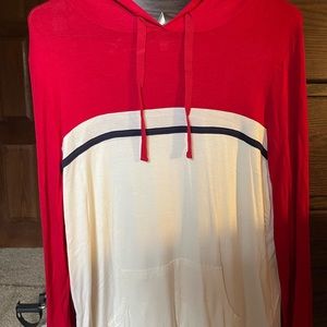 Light weight hoodie top